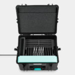 Multiple laptop charging case