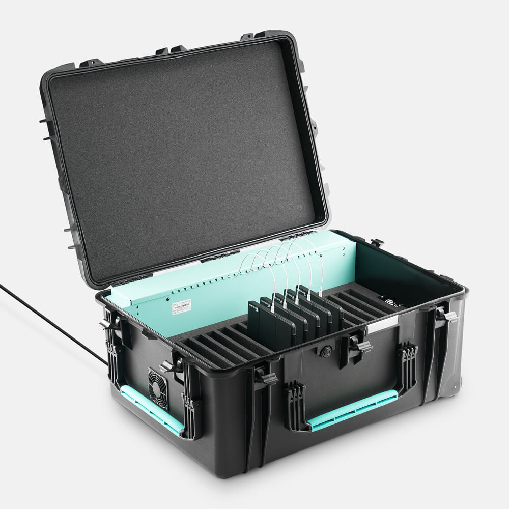 Charging case for 24 Laptops